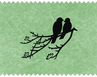 Love Birds Svg Etsy
