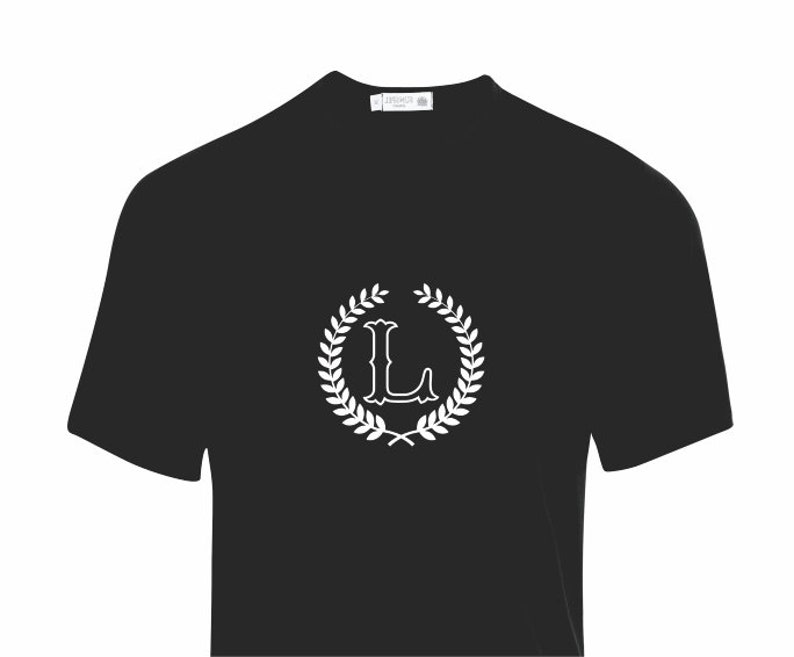 Download Letter L with Laurel Wreath Cricut SVG Design Clipart ...