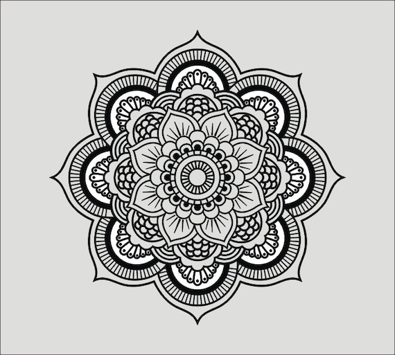 Download Mandala I svg ai dxf cdr eps jpeg png pdf wmf | Etsy