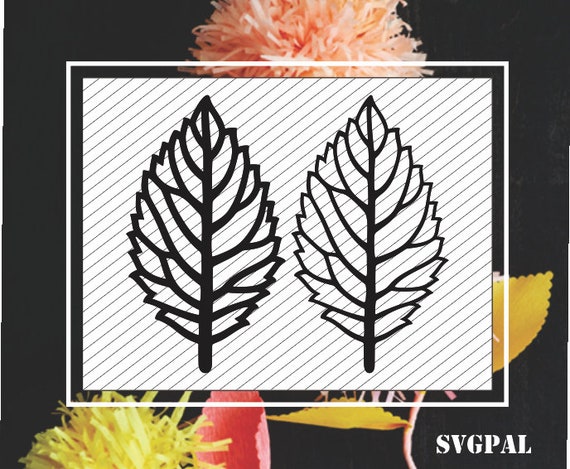 Download Rose Leaf Svg Cricut Paper Flower Leaves Design Clipart Cameo Etsy