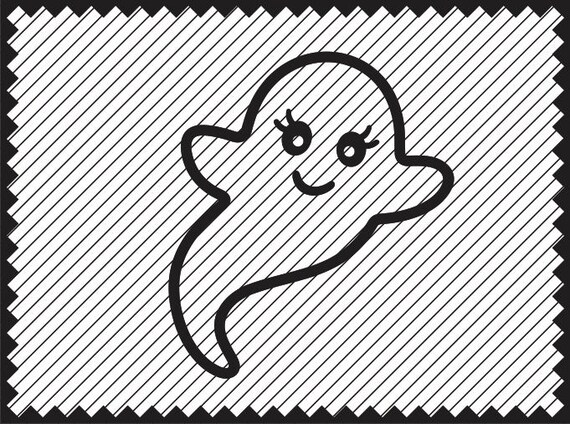 Download Cute Halloween Ghost Clipart Ghost Svg File Cameo File Iron Etsy