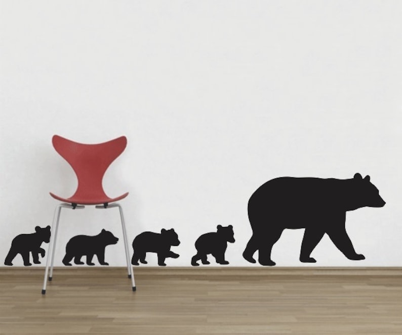 Mama Bear SVG Bear Silhouette SVG Clipart Iron on Transfer - Etsy