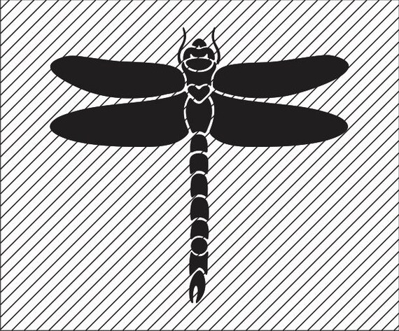 Download Dragonfly Clipart SVG file Cricut Design Space file Iron | Etsy