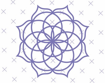 GRATIS maatwerk mandala svg clipart bloemen svg-bestanden voor de Cricut Explore silhouet snijden mandala ontwerp svg voor lasersnijden en -graveren