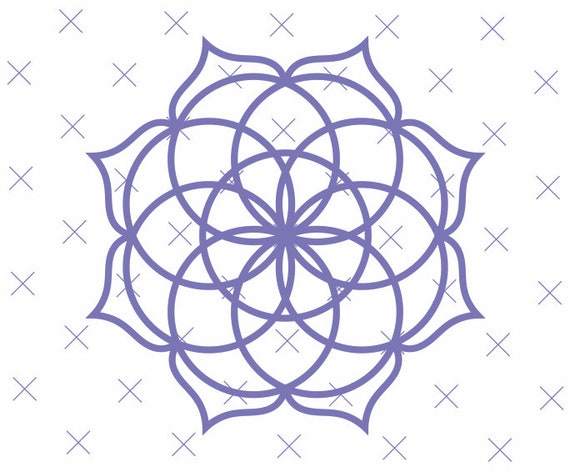 Download Free Customization Mandala Svg Clipart Floral Svg Files For Etsy