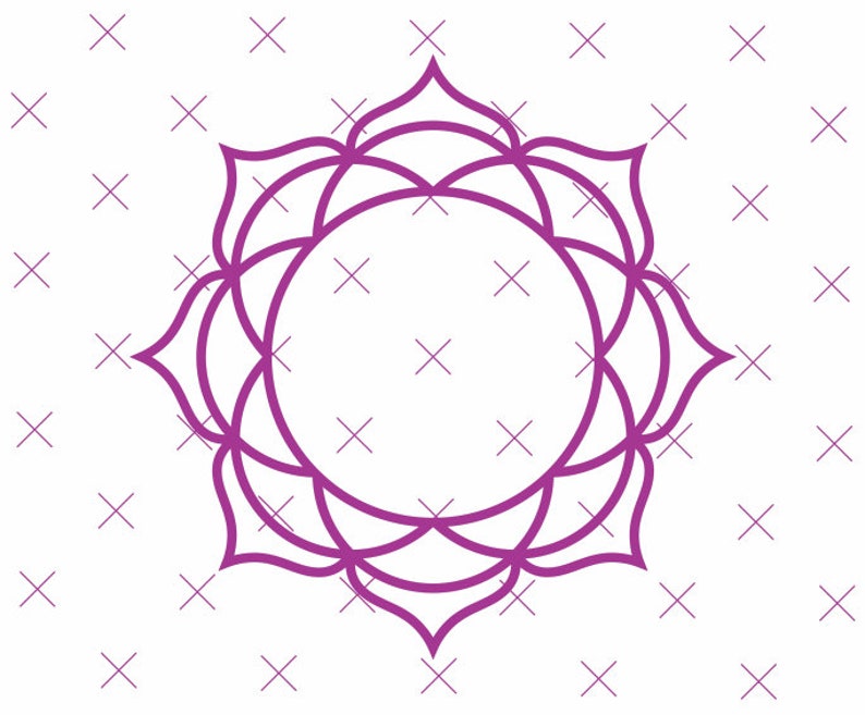 Download FREE Customization SVG Mandala Border Clipart Mandala Circle | Etsy