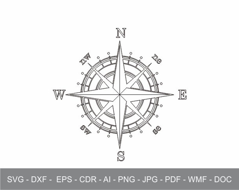 Карта санкт петербурга с розой ветров