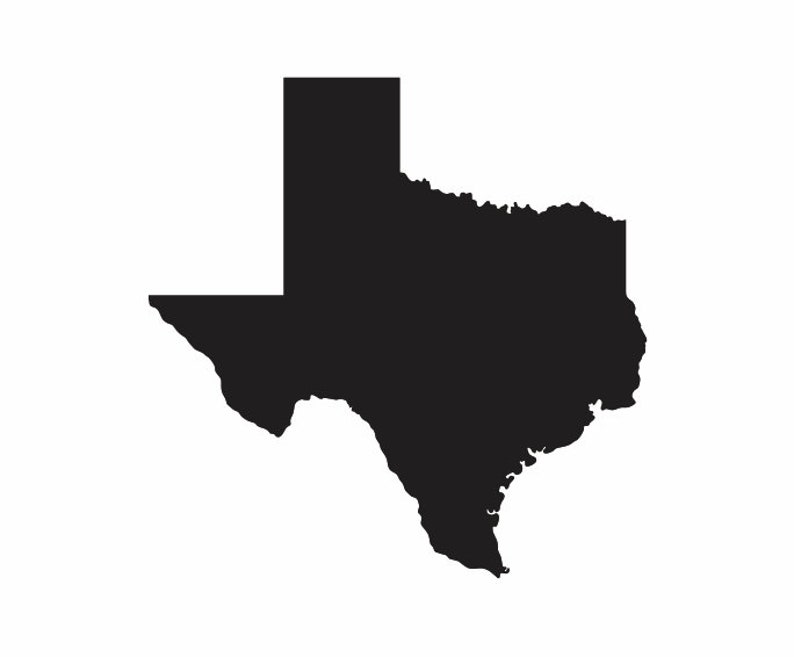 Texas State Svg Vector Clipart Design,texas State SVG Cut File Texas ...