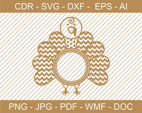 Download Cheveron Turkey Svg Turkey Monogram Svg Design Turkey Clipart Etsy
