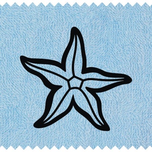 Starfish II - svg - ai - dxf - cdr - pat - jpeg - png -pdf -wmf -docx -Iron on Transfer -Cricut -Vinyl Cutting - Laser Cutting and Engraving