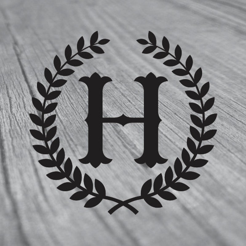 Monogram H Etsy Monogram H Etsy