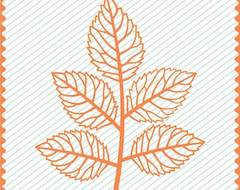 Paper Flower SVG Leaves Clipart Paper Flower SVG Cricut Leaf svg Cameo Leaf Design Template Leaves svg Laser Cutting and Engraving file