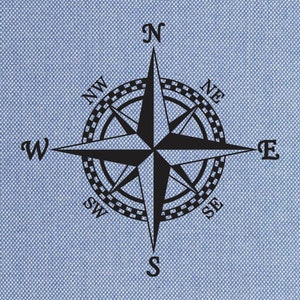 Compass Rose SVG Cricut Compass Stencil SVG Cameo Compass Rose PNG  Iron on Transfer Vinyl Cutting Compass Rose dxf Laser Cutting Engraving