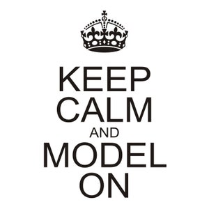 SVG Keep Calm and Model ON svg Clipart Iron on Keep Calm png Vinyl Cutting Keep Calm svg Cricut Keep Calm and Laser Engrave