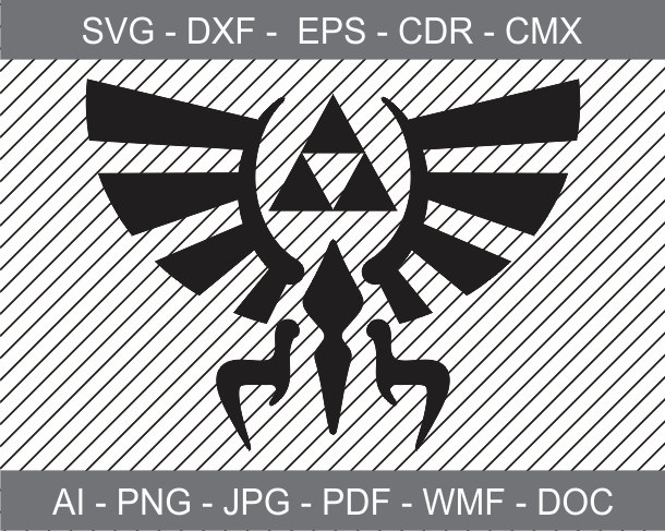 Zelda Logo PNG Vector (CDR) Free Download