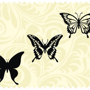 Butterfly SVG Clipart Iron on Transfer Vinyl Cutting Laser Engraving file, Butterfly DXF files