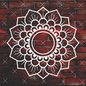 FREE Customization Mandala Design SVG Cricut Mandala dxf Cutting Mandala png Laser Engraving Mandalas dxf Laser Cutting Mandala Clipart svg