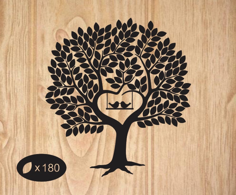 Leafy Guestbook For 180 Guests 180 Leaves Wedding Tree Guest Book Svg Wedding Guest Book With Love Birds Svg Wedding Tree Clipart Clip Art Art Collectibles Colonialgolfhart Com