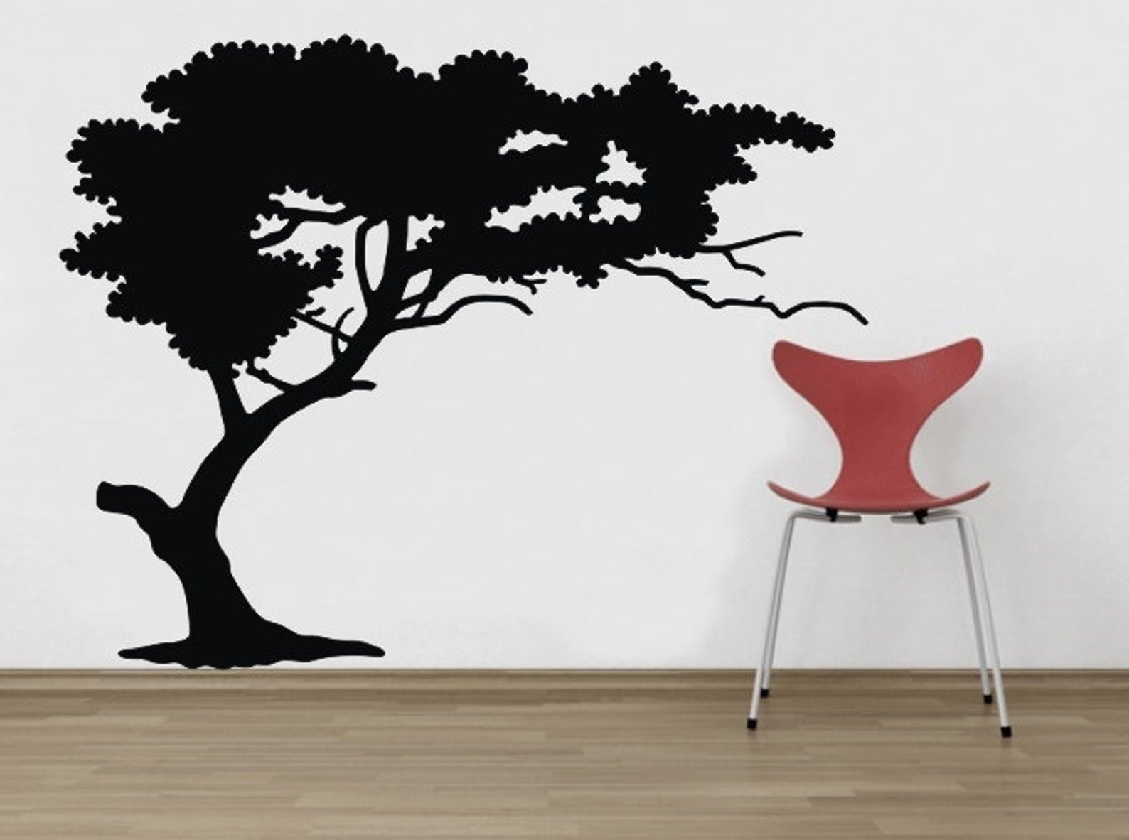 Windswept Tree Clipart Digital Instant Download Tree SVG | Etsy