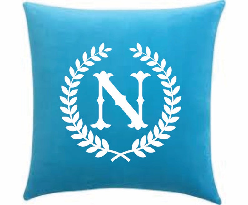 Download Letter N with Laurel Wreath Cricut SVG Design Clipart ...
