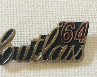 Vintage 1964 Oldsmobile 442 Hat Lapel Pin