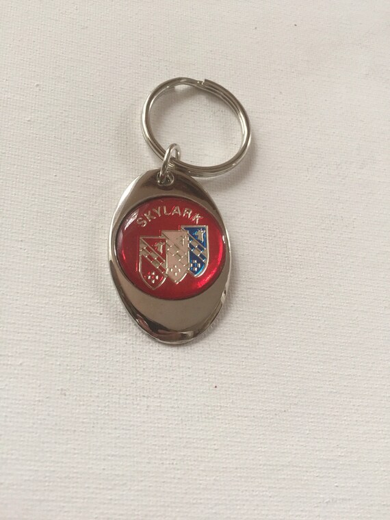 Buick Skylark Keychain Chrome Plated Buick Key Chain Etsy