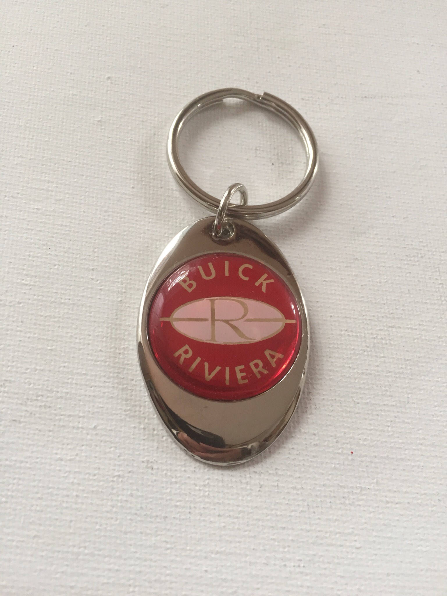 Buick Riviera Keychain Chrome Plated Buick Key Chain Etsy