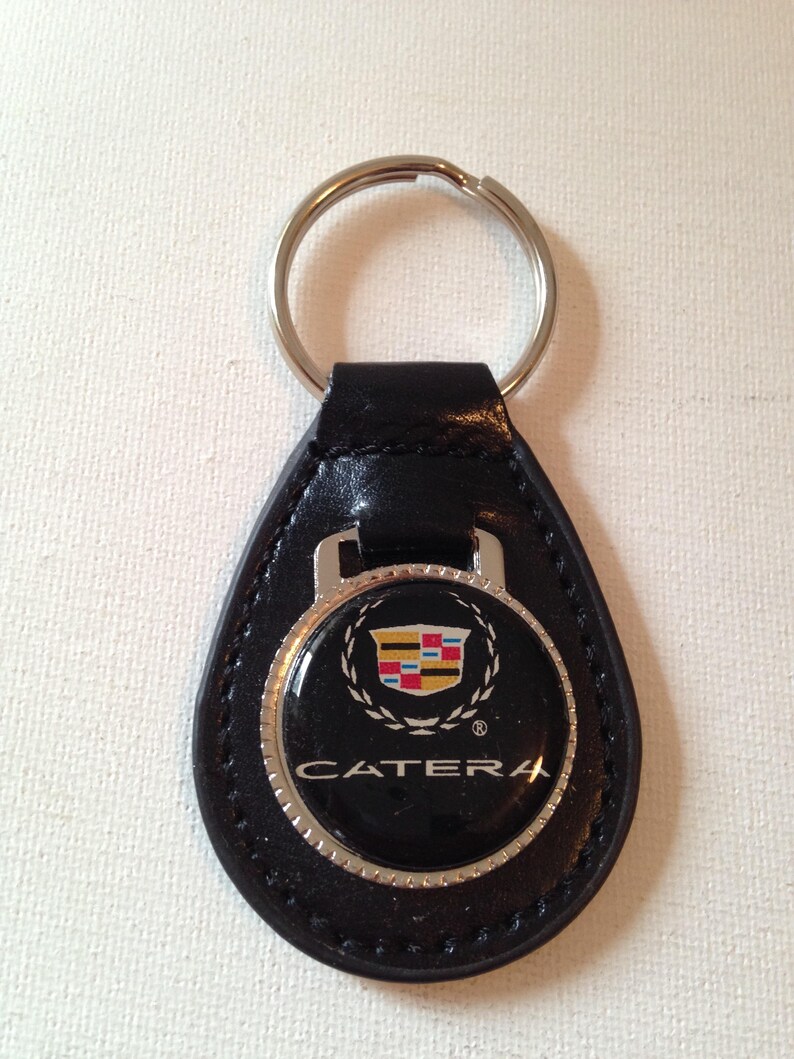 Cadillac Catera Keychain Leather Key Chain