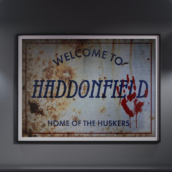 Haddonfield Sign - Etsy
