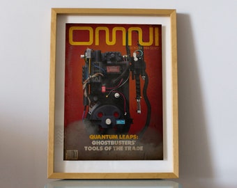 Retro 1984 Ghostbusters Inspired - Omni Magazine - Movie Replica Prop A4 A3 A2 Art Print