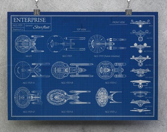 Enterprise Poster Etsy