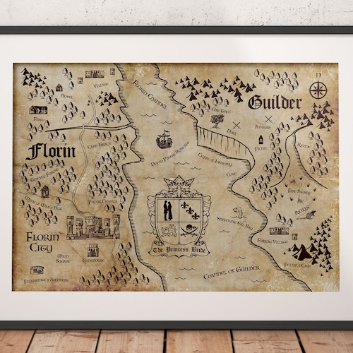 Princess Bride tribute 11 x 14 signed print As You Wish
