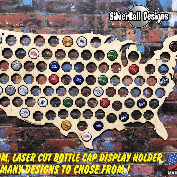 Bottle Cap Holder Etsy