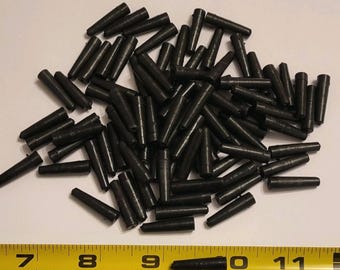 Plastic Pegs With Holes For Fishing Floats 100 Pegs, L-7/8" x OD-3/16" & OD-1/8"