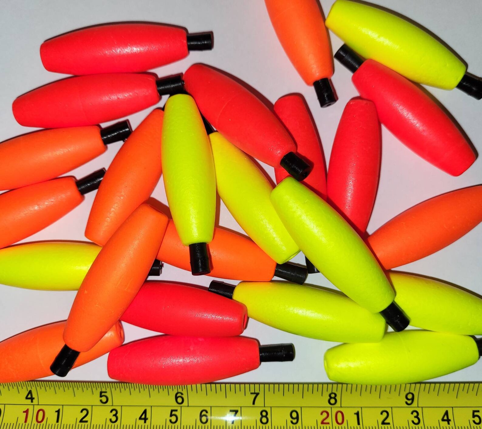 48 of the 2 Inch Styrofoam Cigar Shaped Peg Fishing Floats. Etsy