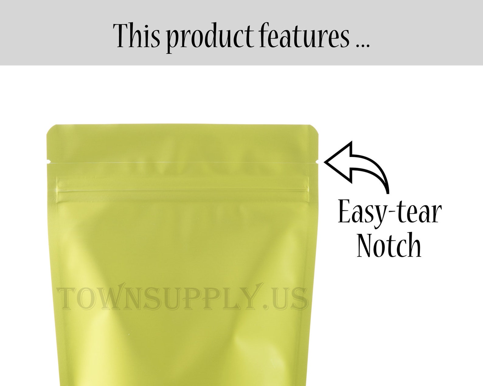 50 4 Oz Matte Gold Stand up Pouches Foil Lined Storage Etsy