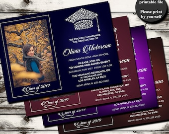 Graduation invitations | Etsy