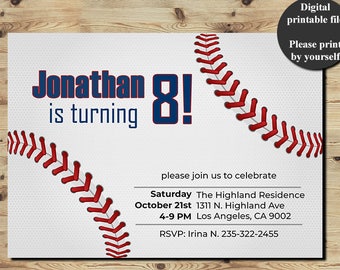 Invitations On Baseball 6