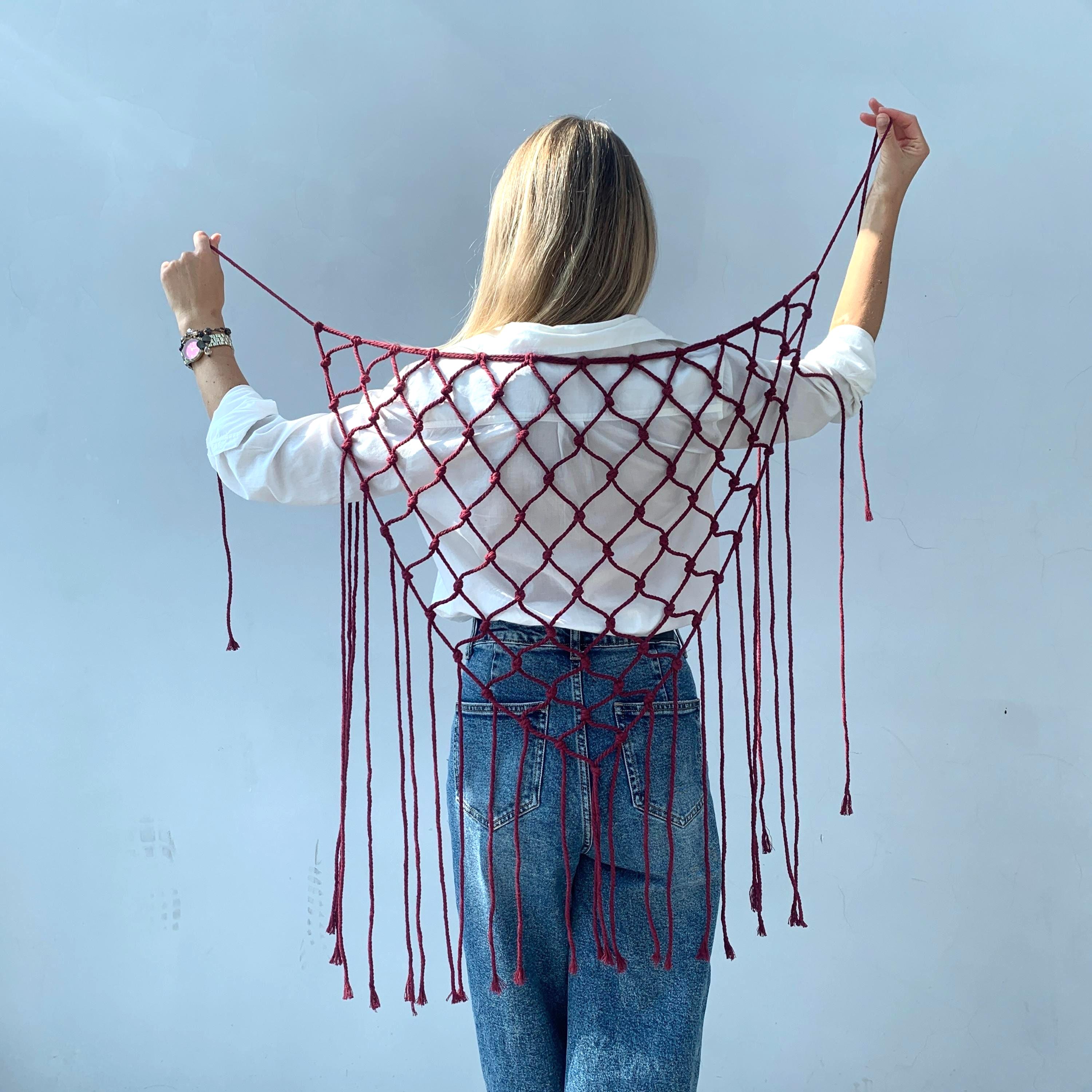 Macrame Skirt - Etsy