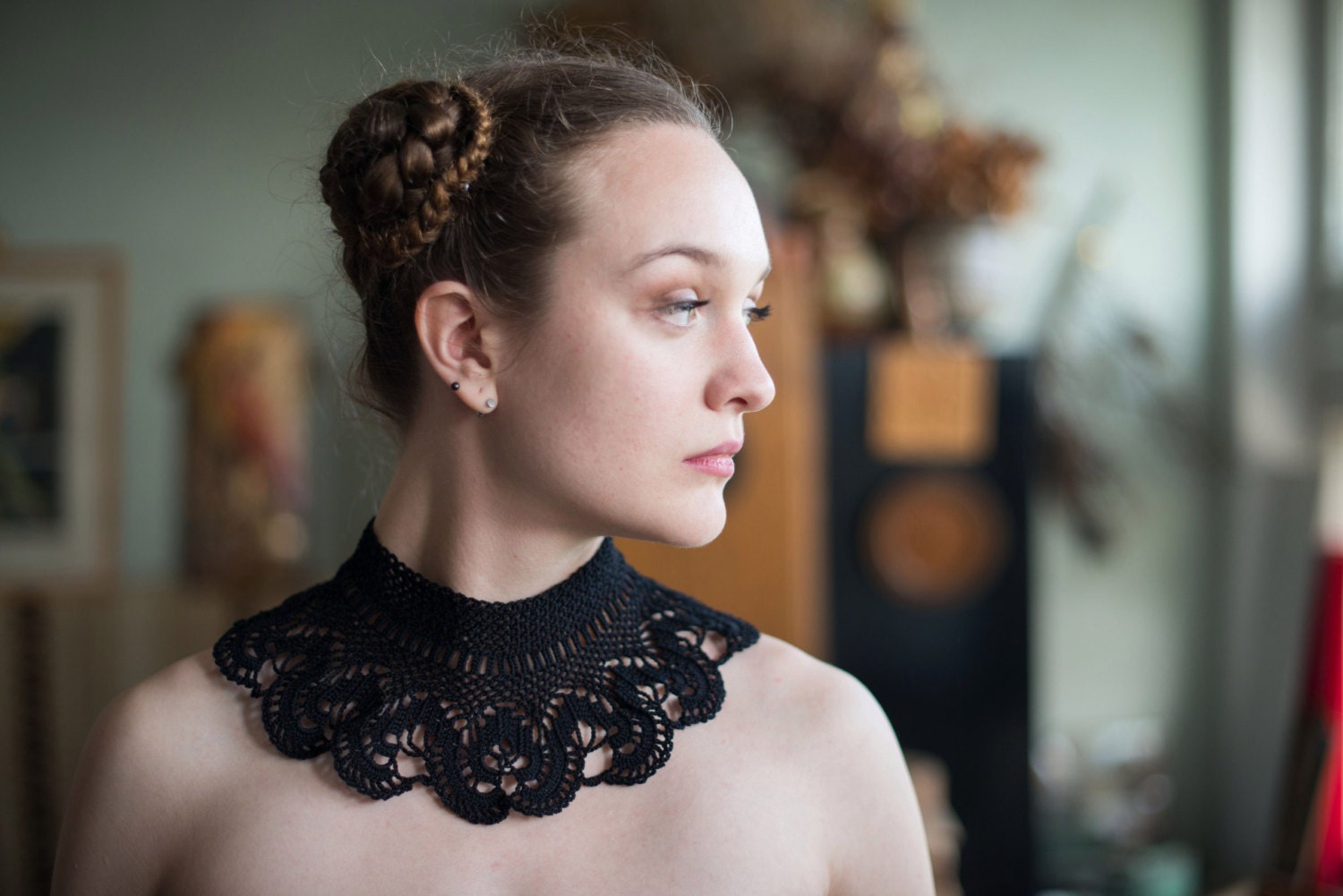 Crochet Collars and Cuffs Gift for Women Detachable Collar Etsy