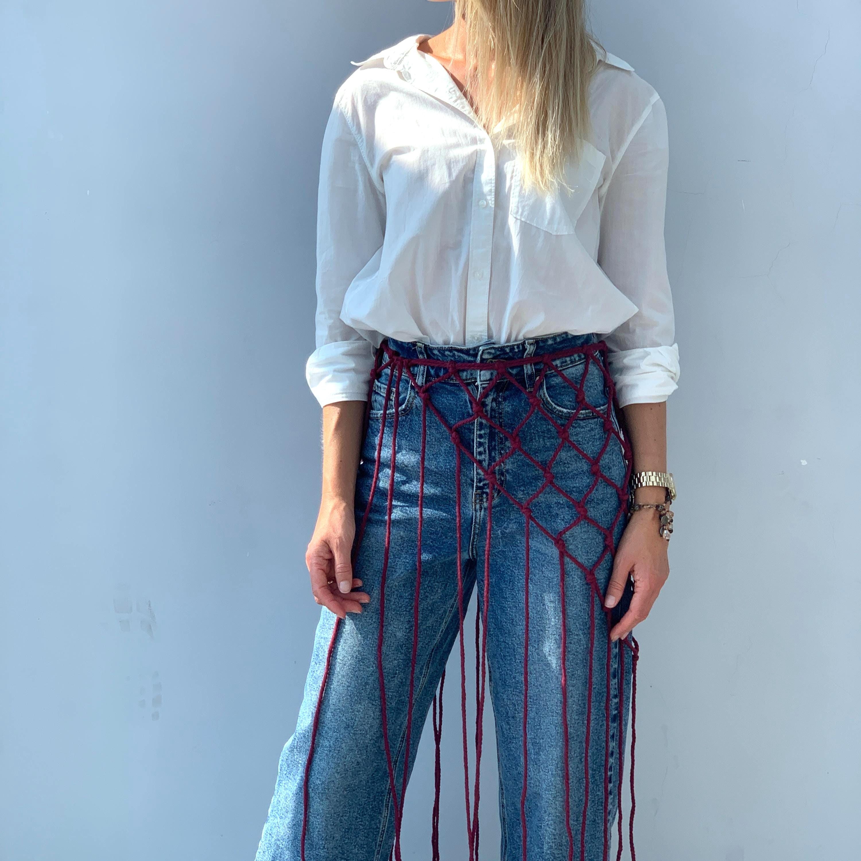 The Spiritweaver Macramé Skirt Wrap New Wrap Skirt Set✨ A market favorite this spring was this  main image 2
