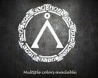 Sticker SG1 SGC Window Truck Car Computer Stargate Atlantis Laptop Vinyl Decal