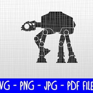 Nedladdningsbara SVG-filer - Star Wars Imperial Walker