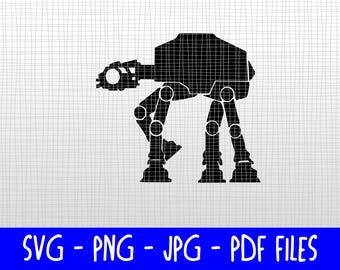 Downloadable SVGs -  Star Wars Imperial Walker