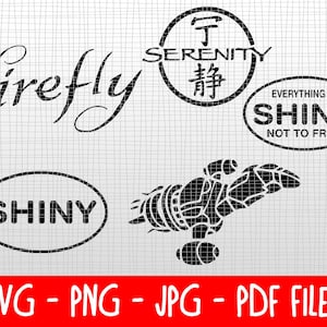 SVG descargables - Firefly - Colección de 5