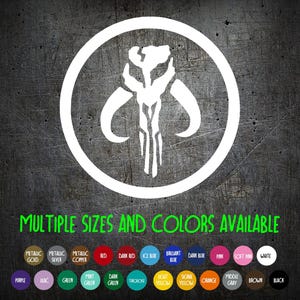 Vinyl Decal - Mandalorian / Boba Fett Crest