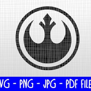 SVG descargable - Símbolo de la Alianza Rebelde de Star Wars