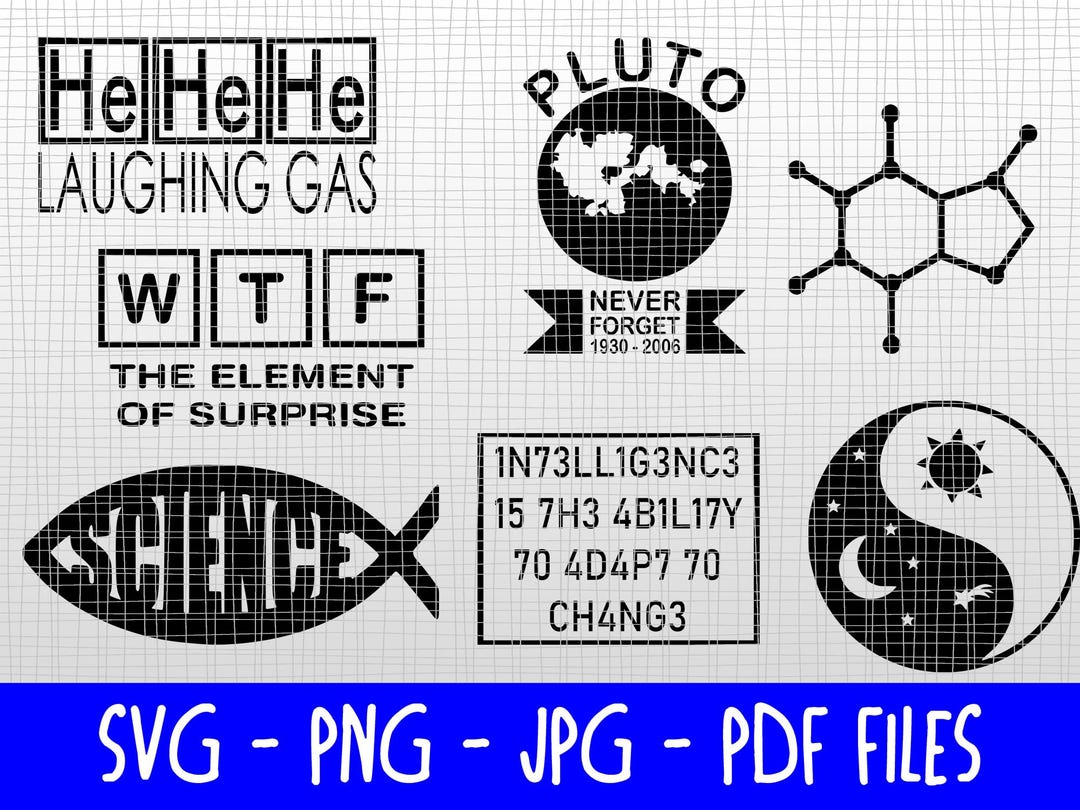 Science Humor Svg Downloadable Svgs - Science Humor - Etsy UK
