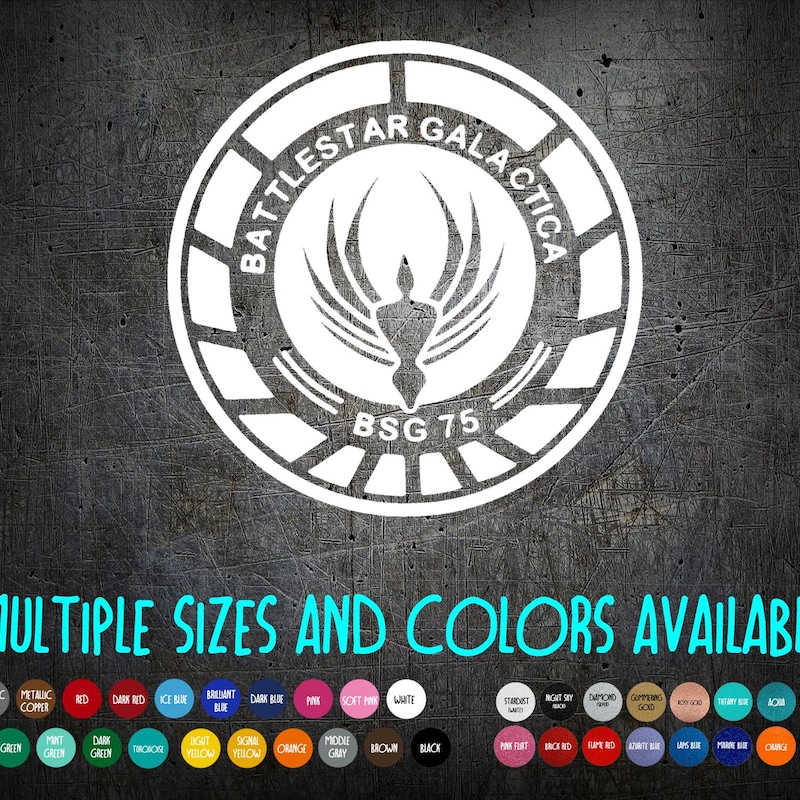 Battlestar Stickers - Etsy