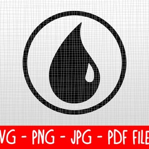 Downloadable SVG - Magic the Gathering Blue